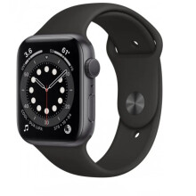 Apple Watch Series 6 40mm GPS Space Grey With Black Sport Band - Refurbished