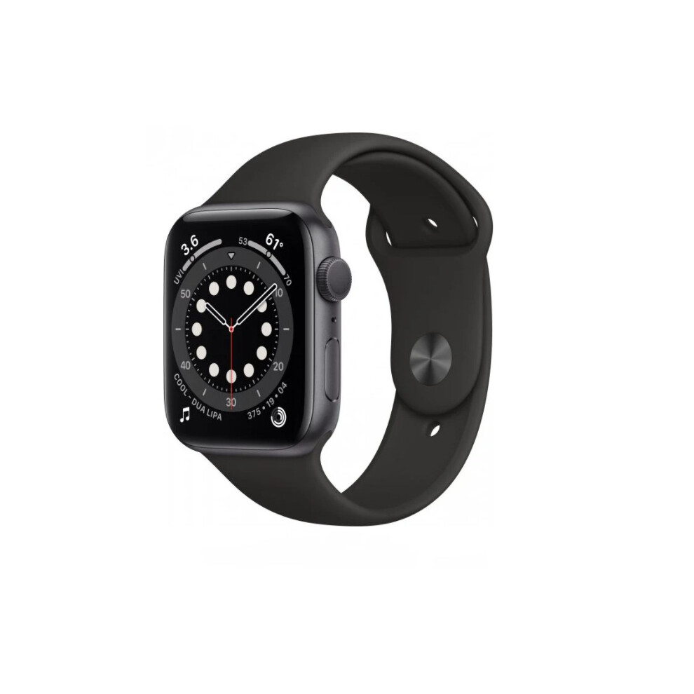 Apple Watch Series 6 40mm GPS Space Grey With Black Sport Band