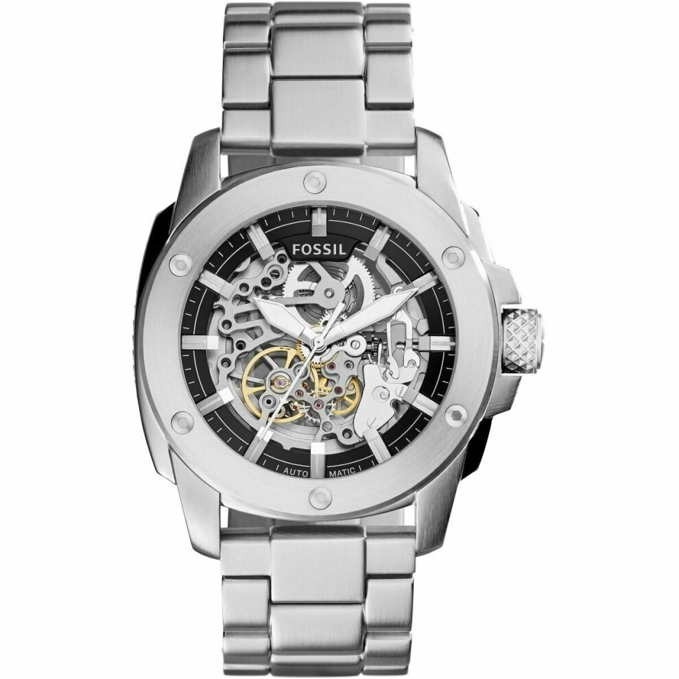 Fossil Me3081 Men'S Modern Machine Automatic Steel Watch