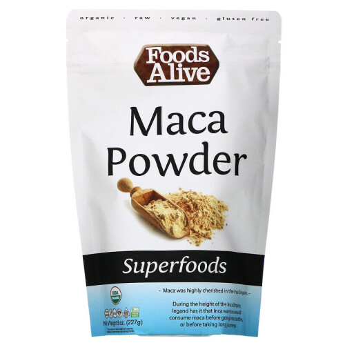 Φουντς Alive, Organic Maca Root Powder, 8 oz (227 g)