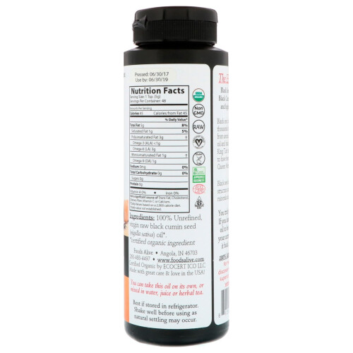 Foods Alive, Οργανική Σπαράγγι Σπόροι, 8 fl oz (236 ml) 2