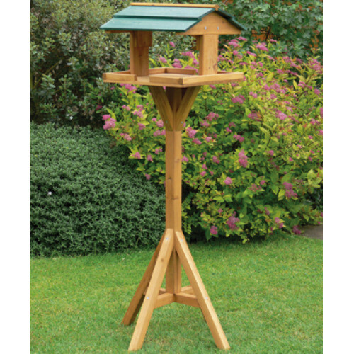 Nature's Market Traditional Wooden Bird Table 1