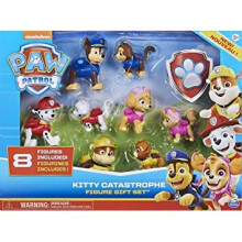 PAW Patrol 6058524 - Kitty Catastrophe Gift Set with 8 Collectible Figures, for Kids Aged 3 and Up