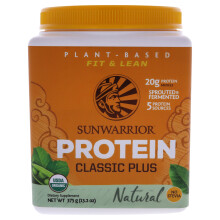 Sunwarrior, Classic Plus Protein, Natur, 13,2 Unzen (375 g)