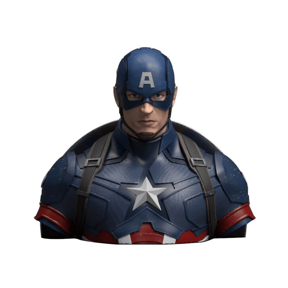 Marvel Captain America Deluxe Bust Money Box