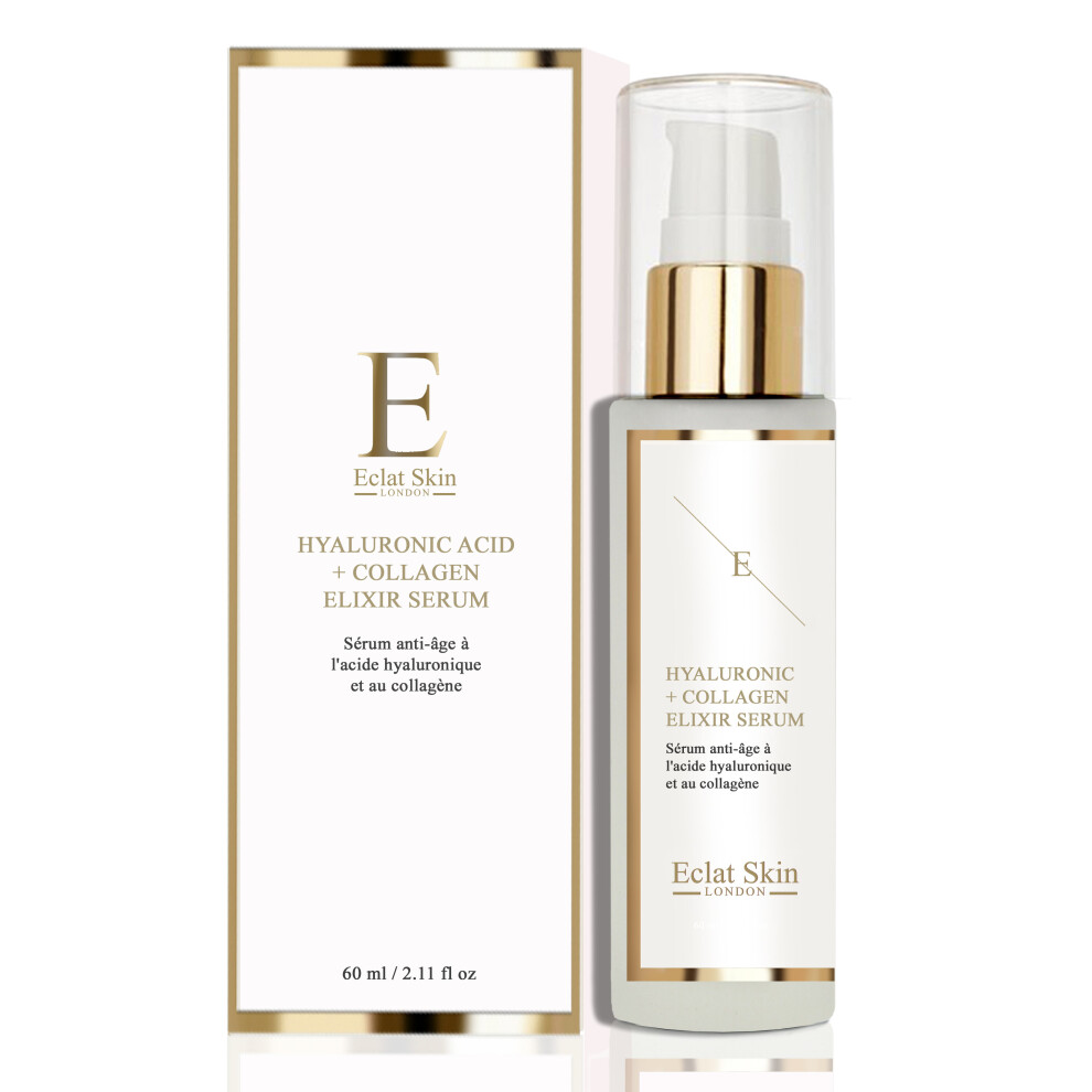 Eclat Skin London Hyaluronic Acid & Collagen Serum - 60Ml