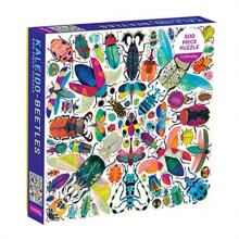 KALEIDO KÄFER 500-TEILIGE FAMILIENPUZZLE MUDPUPPY PRESS 0735362335