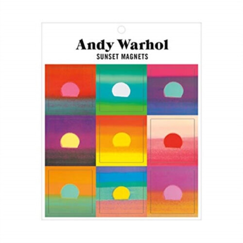 Andy Warhol Sunset Magnets by Galison & Other Andy Warhol