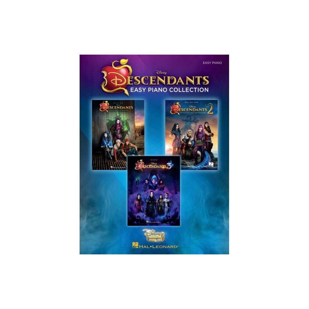 The Descendants Easy Piano Collection  Music from the Trilogy of Disney Channel Motion Picture by Ha 