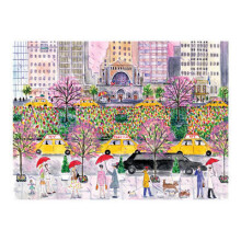 Puzzle mit 1000 Teilen: Parc Avenue im Frühling von Michael Storrings