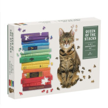 Set aus 2 Puzzles: Königin der Stapel