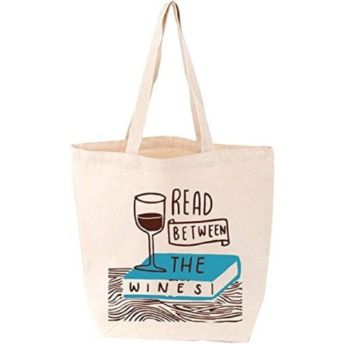 Read Between the Wines Tote by Smith & Gibbs