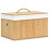 VidaXL vidaXL Bambus-Aufbewahrungsboxen 4 Stk. 2
