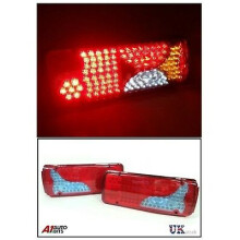 PAIR OF 12V REAR TAIL LED LIGHTS LAMPS FOR MERCEDES SPRINTER VW CRAFTER CHASSIS