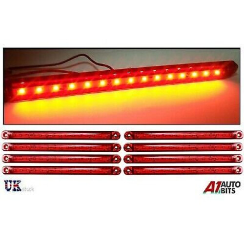 Side Marker Light Rear Led 12/24V Truck - Trailer - Foto 7