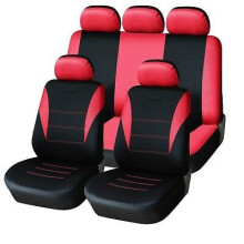 Peugeot 207 208 308 2008 3008 Car Seat Covers Red Black Sporty To Fit