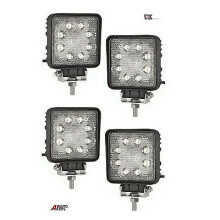 4 X Powerful Front Bull Nudge Bar & Spot Smd Led Lights 12V Day Lamp Car Suv 4X4