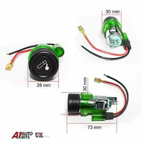 Cigarette lighter plug & socket for Ford Fiesta Focus Mondeo Escort Transit 2