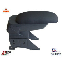 Universal Black Sliding Armrest Centre Console Fits Ford Connect Courier Transit
