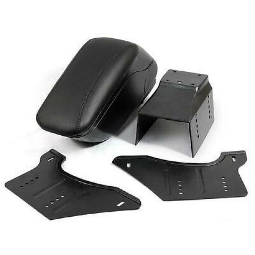 Black Universal Sliding Armrest Centre Console Fits Ford Connect Courier Transit 2