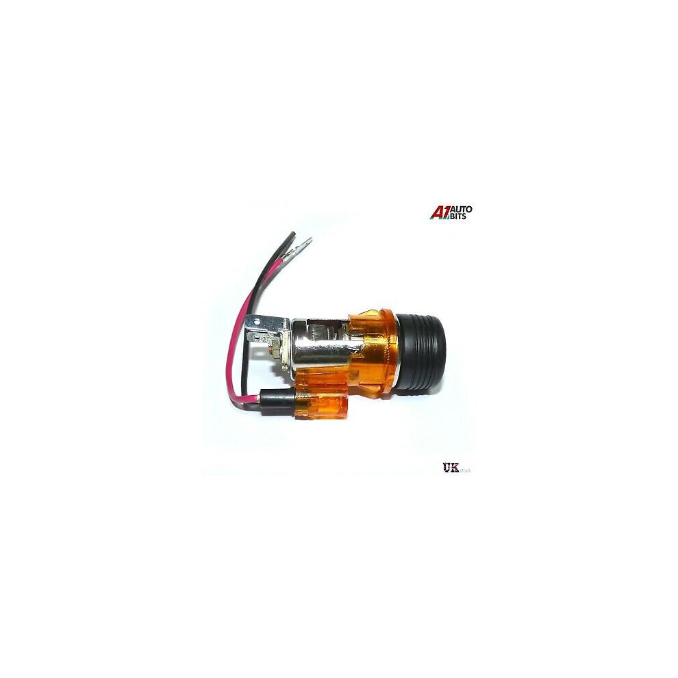 Orange Cigarette Lighter Plug & Socket For Citroen C1 C2 C3 C4 Xsara Xantia New-image-OPC-P67GVVM-NEW