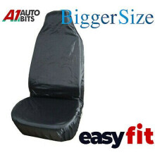 Front 1 Pcs Universal Black Car Seat Cover Protector Waterproof Dog Pet Muddy