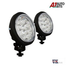 Powerful Front Bull Nudge Bar & Spot SMD LED Lights 12V Day Lamp 4x4 Car SUV New