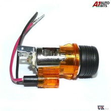 Orange Lighter Cigarette Plug & Socket for Mini Cooper - 12V Universal Amber (NEW)