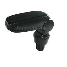 For Skoda Citigo 2011-2019 Car Armrest Arm Rest + Assembly Set Black Textile