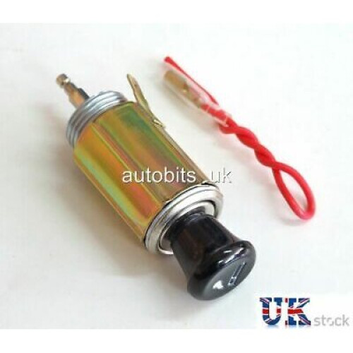12v Cigarette Lighter Plug & Socket For Fiat Bravo Brava Grande Punto