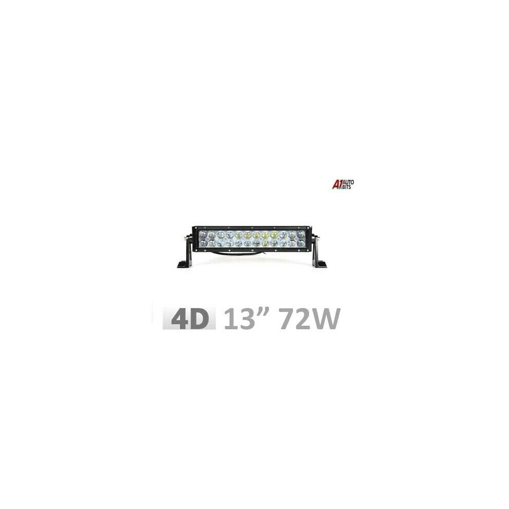 13" 72w 5040 Lm Cree Combo Epistar 4D Led Light Bar 4x4 Pickup Truck Lorry Atv-image-OPC-P67GXR8-NEW