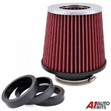 Red Easy Fit High Flow Car Sport Air Filter For Land Range Rover 150mm / 5.9"