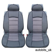 1=1 PREMIUM GREY BLACK Car Seat Covers Cushion FIAT DUCATO LUXURY MOTORHOME