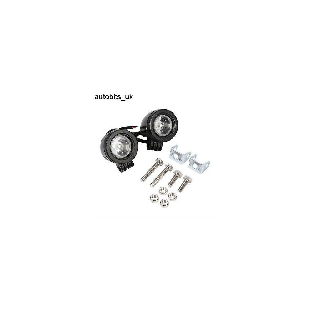 2X WATERPROOF 10W LED SPOT BEEM WORK LIGHT LAMP BAR OFFROAD ATV QUAD 12V 24V-image-OPC-P67H2CC-NEW