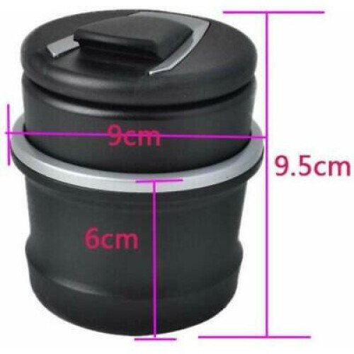 Auto Car Truck LED Cigarette Smoke Ashtray Ash Cup Holder Precise & Fireproof 2