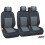 2+1 GREY SOFT & COMFORT FABRIC SEAT COVERS FOR RENAULT  TRAFIC , MASTER VAN 2