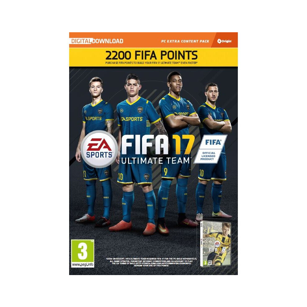 FIFA 17 - Ultimate Team 2200 Points (PC)