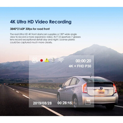 VIOFO A129 Pro 4K Dash Cam 2