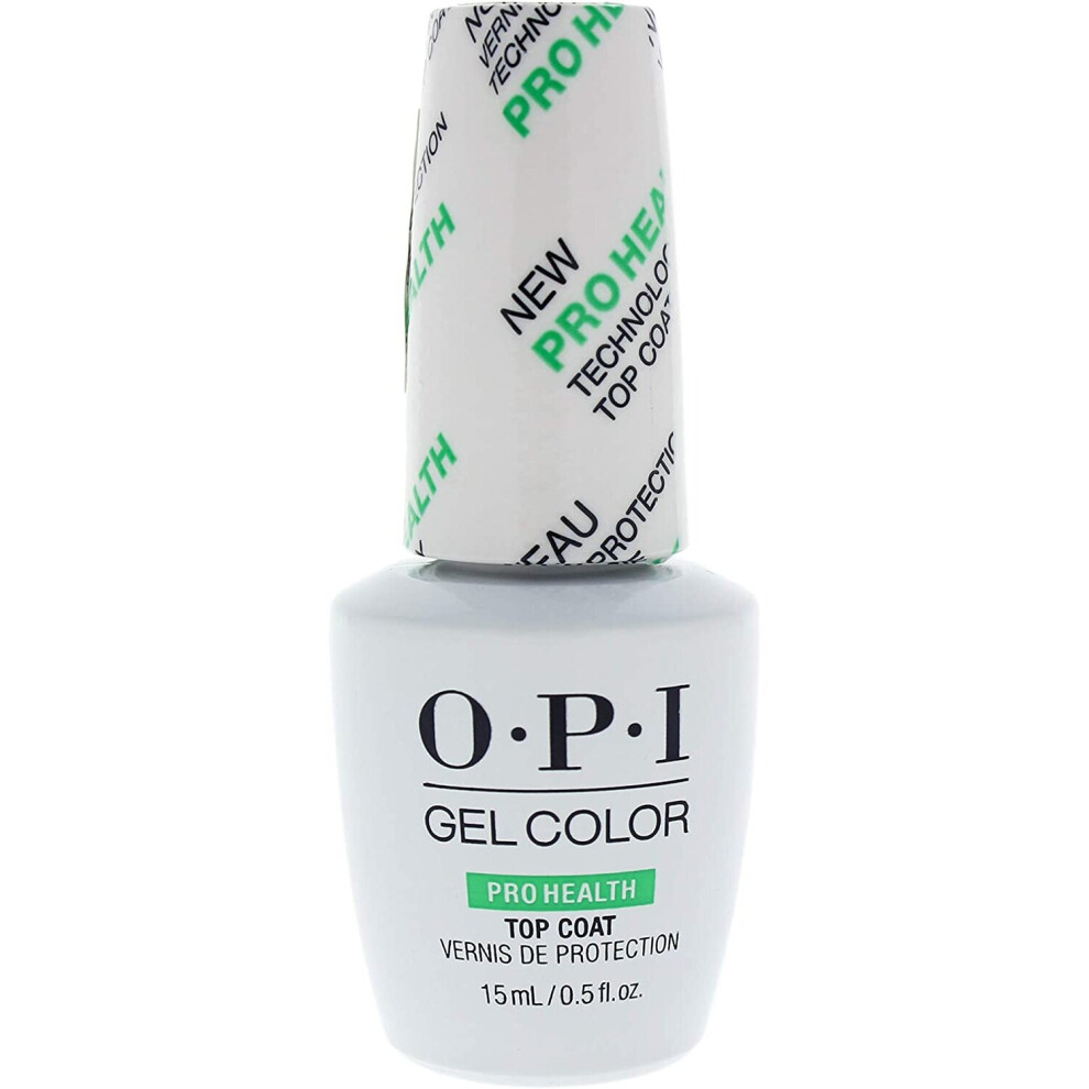 OPI Gel Color PRO HEALTH Top Coat- 15ml Gel Color Too