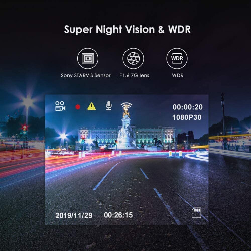 Dash Cam VIOFO A129 Duo Dual Full HD 1080P 2