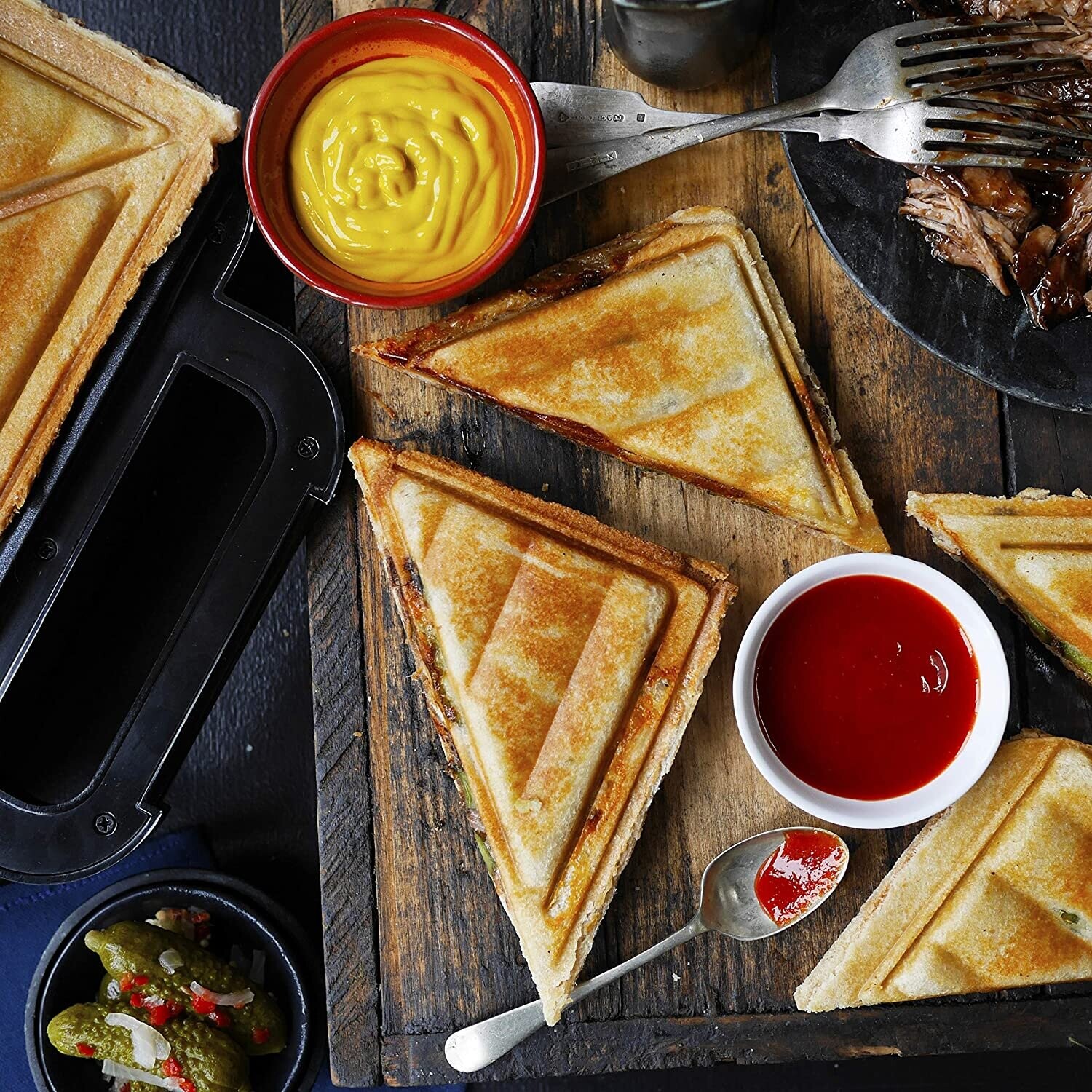 Breville Ultimate Deep Fill Toastie Maker 2 Slice Sandwich Toaster