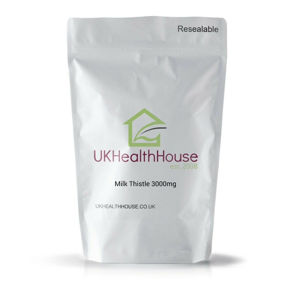 New Ukhealthhouse (90) Milk Thistle - Tablets 3000Mg