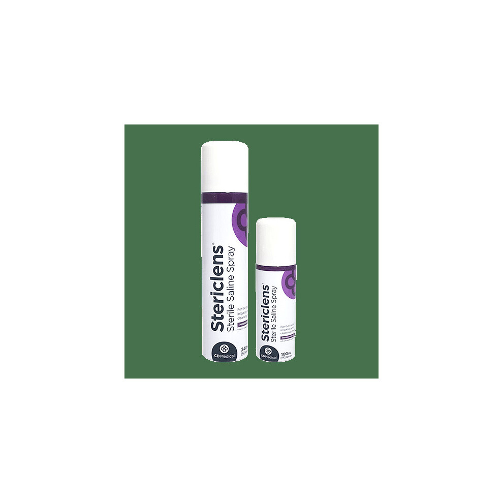 Stericlens (100Ml Spray) Sterile Saline Spray