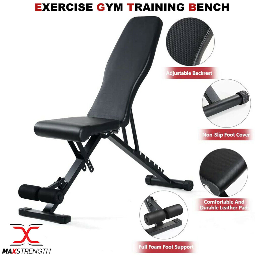 (Exercise Bench Only) Pull Up Power Tower Station Abs Exercise Bench Crunch Chin Ups Tower Workout Set