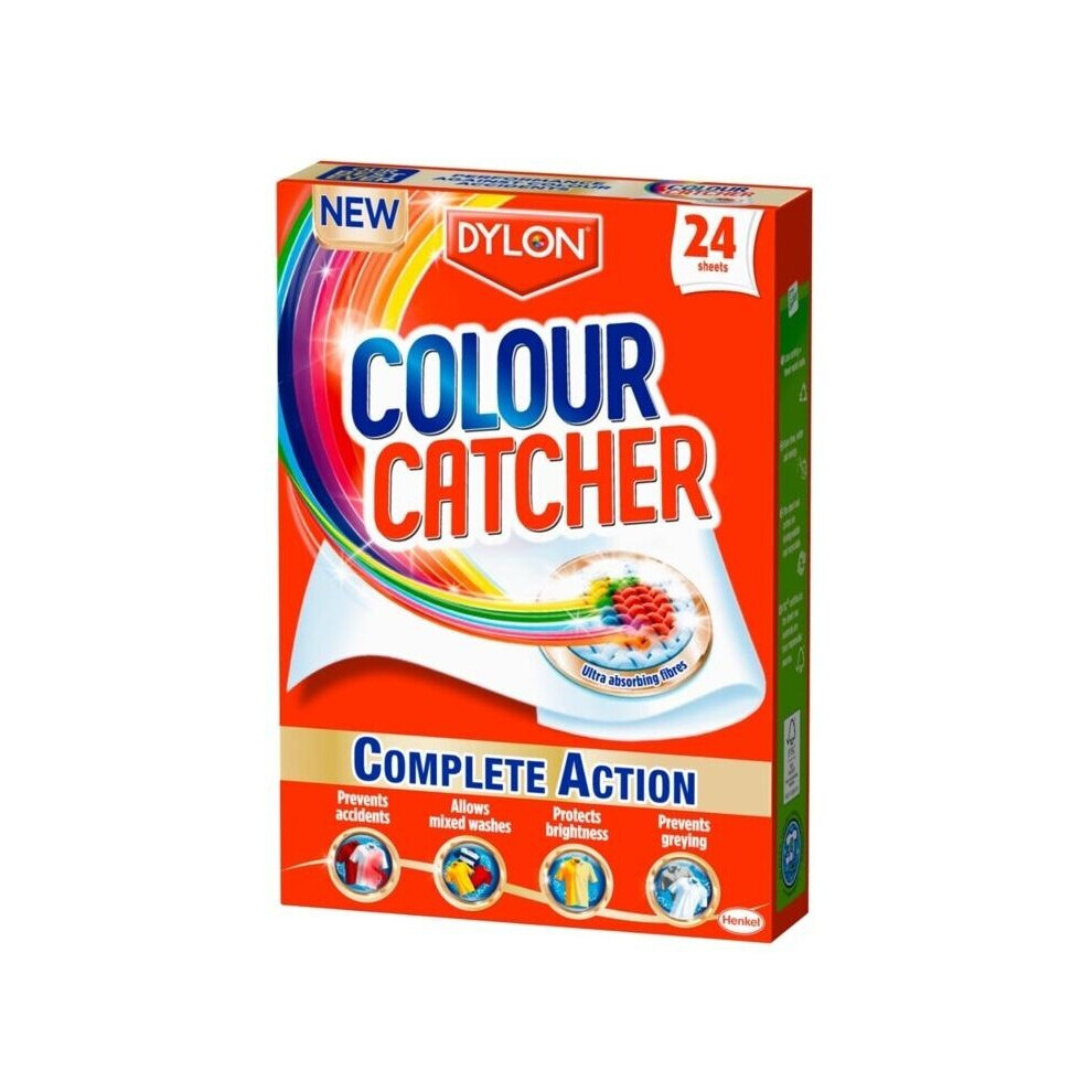 (40 Pack, White) Dylon Colour Catcher