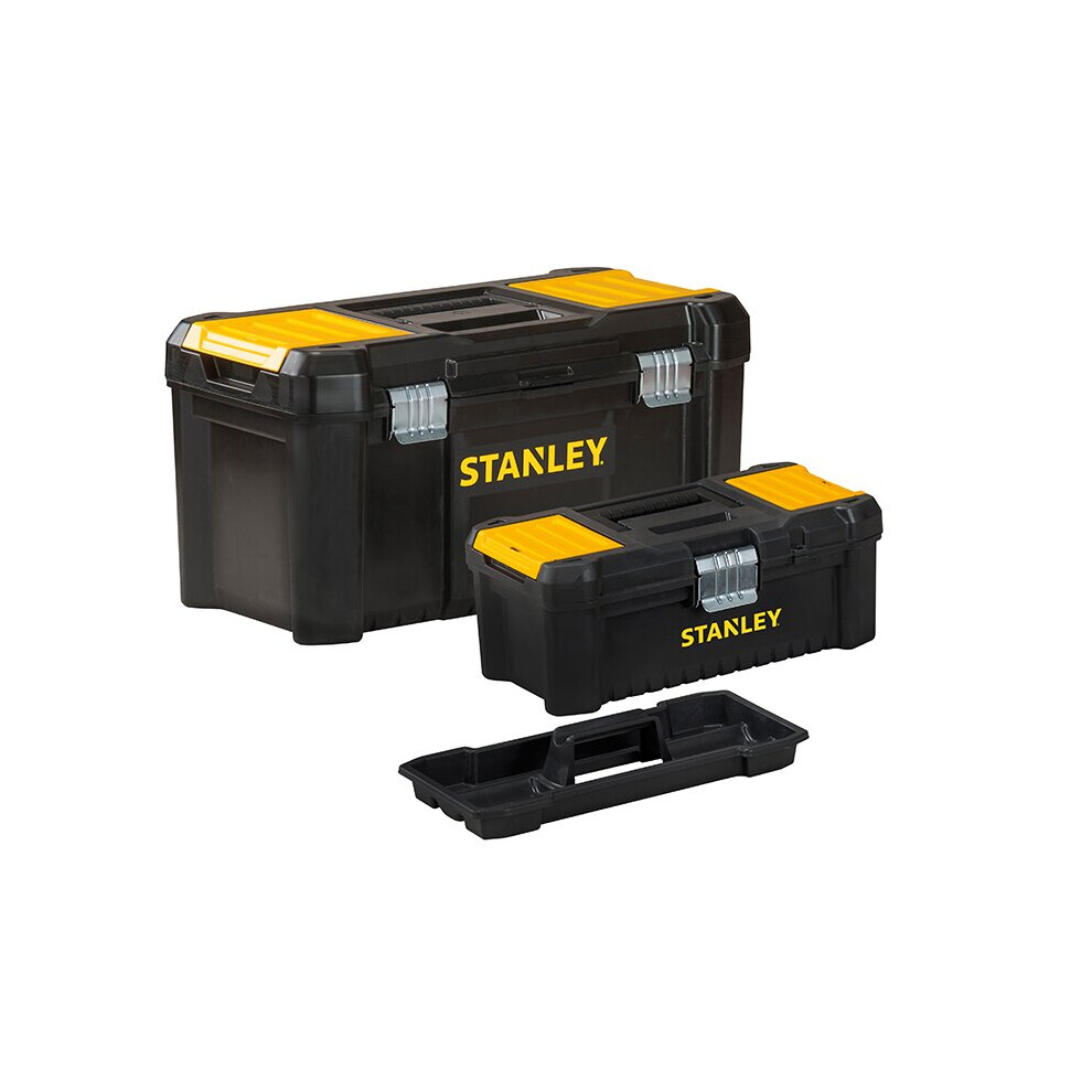 Stanley Tools Essential Toolbox Bonus Pack 32cm (12.1/2") & 48cm (19") STA175772