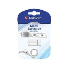 VERBATIM Store 'n' Go Metal Executive Silver - Drive USB 2.0 - 16GB - Argento