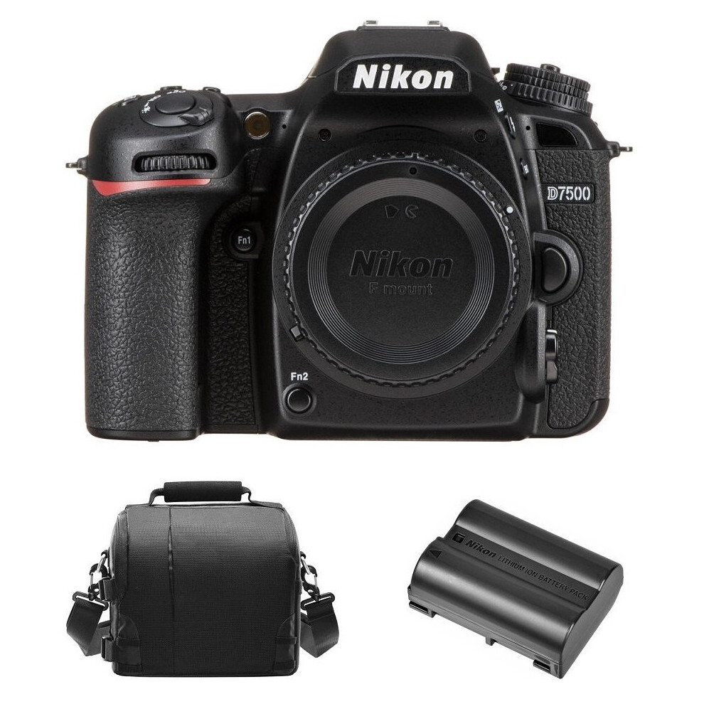 NIKON D7500 Body + camera Bag + EN-EL15A Battery