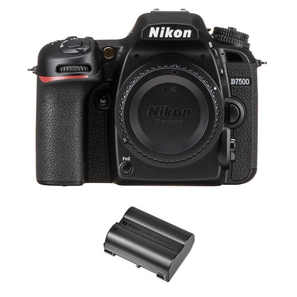 Nikon D7500 Body + En-El15a Battery