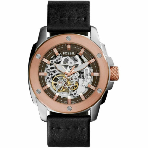 Fossil Fossil ME3082 Modern Machine Skeleton Dial Automatic Men's Watch